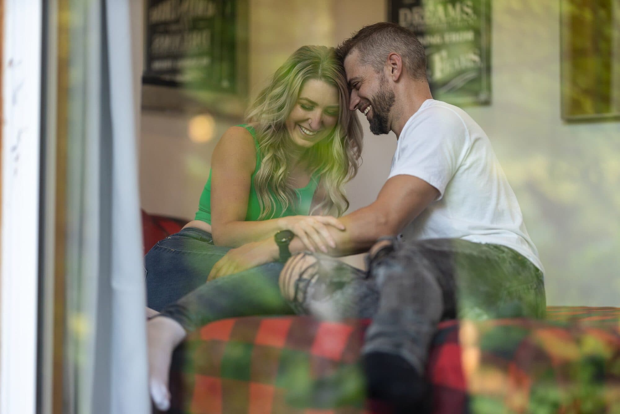 Intimate portrait session at Fernwood Hills studio